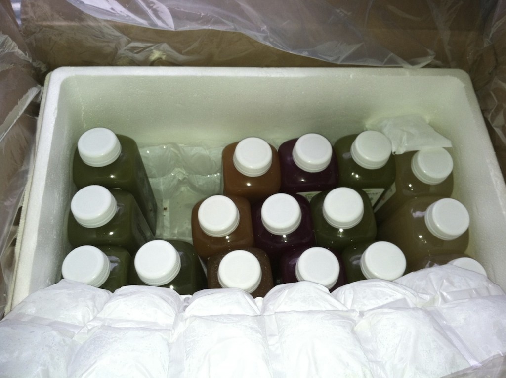 72小时(和180美元)的“清洗”果汁。